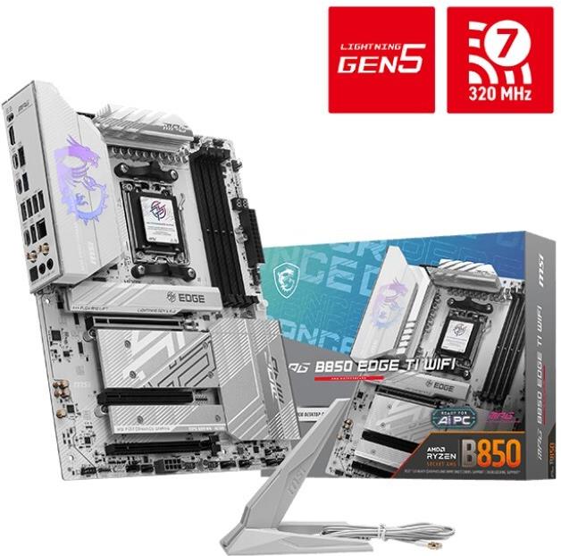 Msi Mpg B850 Edge Ti Wifi Am5 Mb (7e62-001r)