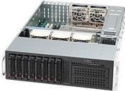 Super Micro Supermicro Sc835 TqC-R802b - Rack - Einbaufähig - 3u - Erweitertes Atx - Sata/sas - HoT-Swap 800 Watt - Schwarz (csE-835tqC-R802b)