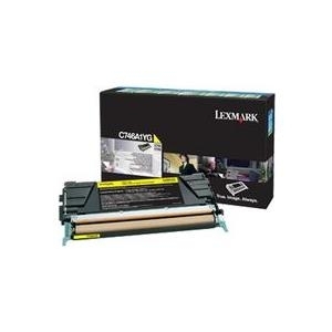 Lexmark Toner C746a1yg - Yellow - Kapazität: 7.000 Seiten (c746a1yg)