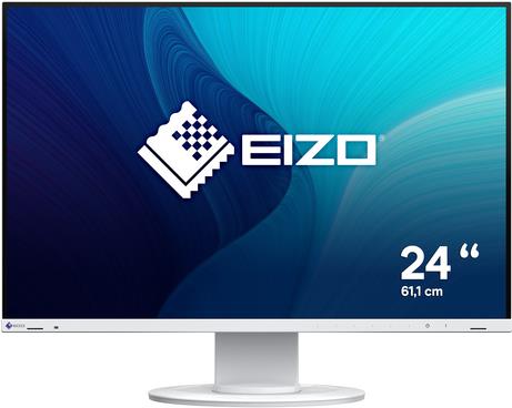 Eizo Flexscan Ev2410R-Wt, LeD-Monitor - (61.1 Cm (24.1 Zoll), Weiß, Wuxga, Ips, UsB-Hub) [energieklasse B] (ev2410R-Wt)