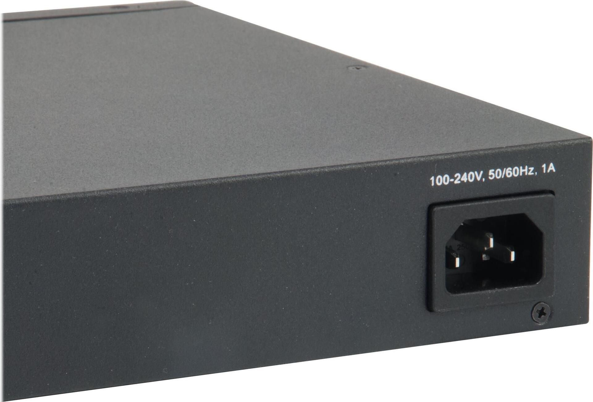 Levelone GtL-2661 - Switch - 24 X 10/100/1000 + 2 X 10 Gigabit Sfp+ - Desktop, An Rack Montierbar