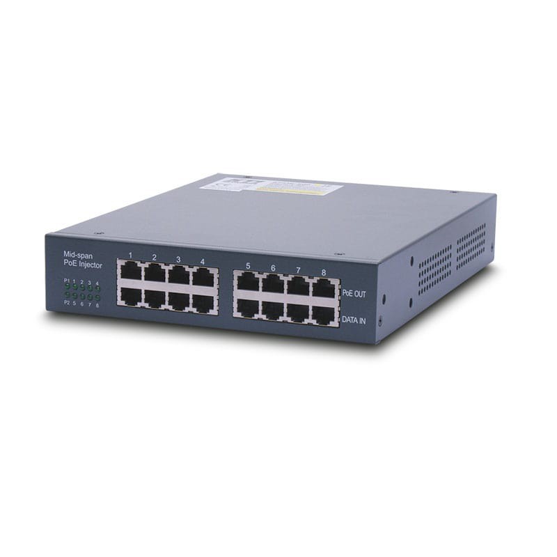 KpoE-800hp 8-Port High Poe Injektor (kpoE-800-Hp)