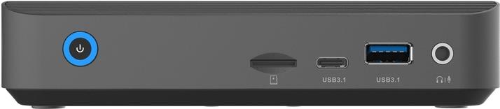 Zotac Zbox C Series Ci343 Edge - Barebone - MinI-Pc - 1 X N-Series N100 / 800 Mhz - Ram 0gb - Uhd Graphics - WI-Fi 6, Bluetooth 5,2, 1gbe - Wlan: 802