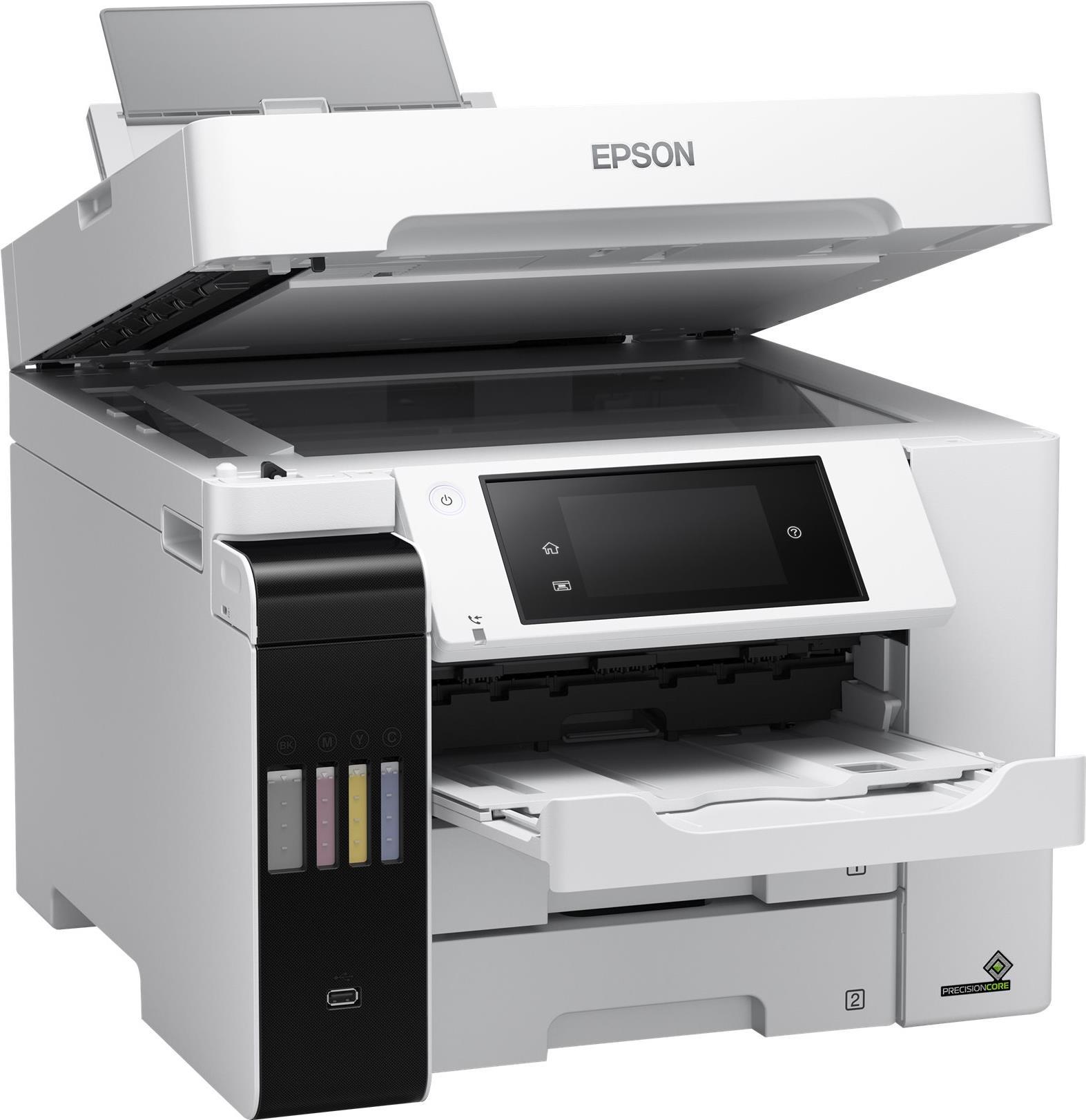 Epson Ecotank ET-5880 - Multifunktionsdrucker - Farbe - Tintenstrahl - A4 (210 X 297 Mm) (original) - A4 (medien) - Bis Zu 32 Seiten/min. (drucken) -