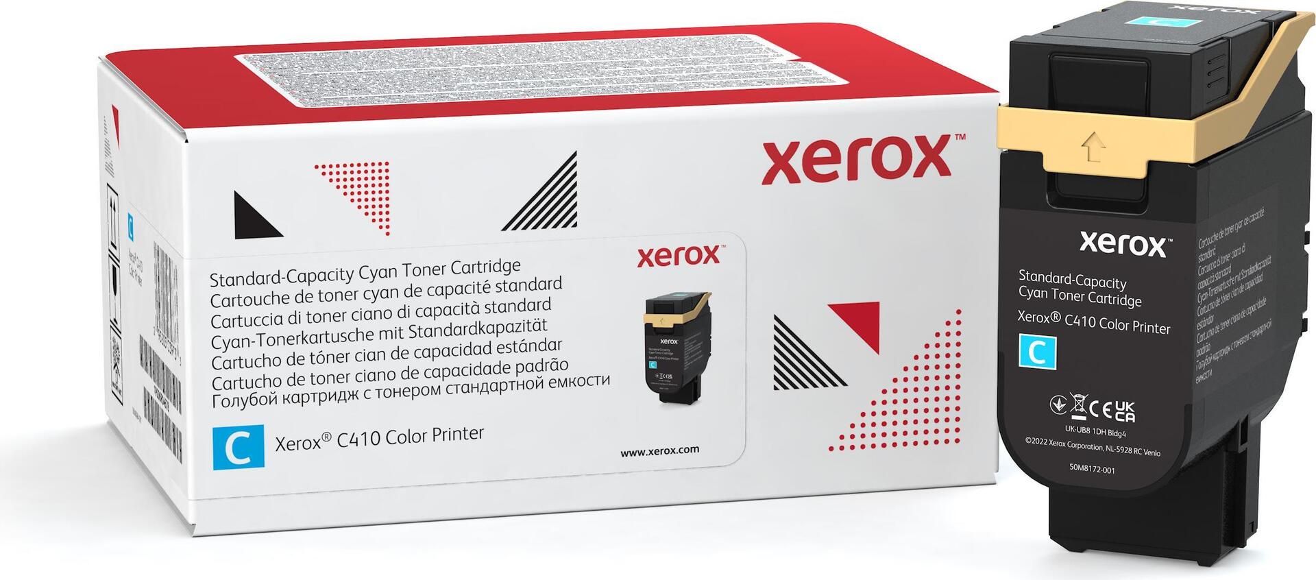 Xerox - Cyan - Original - Box - Tonerpatrone Use And Return - Für Xerox C410, Versalink C415/dn