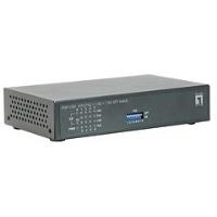 Levelone FgP-1000 - Switch - 8 X 10/100 (poe+) + 1 X 10/100/1000 + 1 X Fast Ethernet/gigabit Sfp - Desktop, Wandmontierbar - Poe+ (520831)