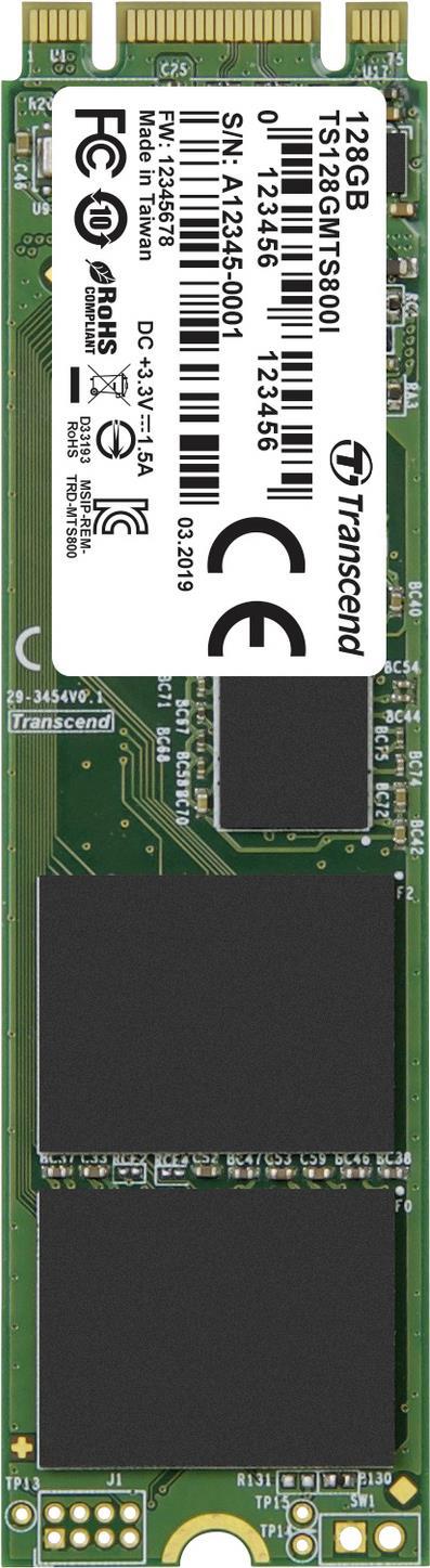 Transcend Mts800i 128 Gb Interne M.2 Pcie Nvme Ssd 2280 Sata 6 Gb/s Retail Ts128gmts800i (ts128gmts800i)