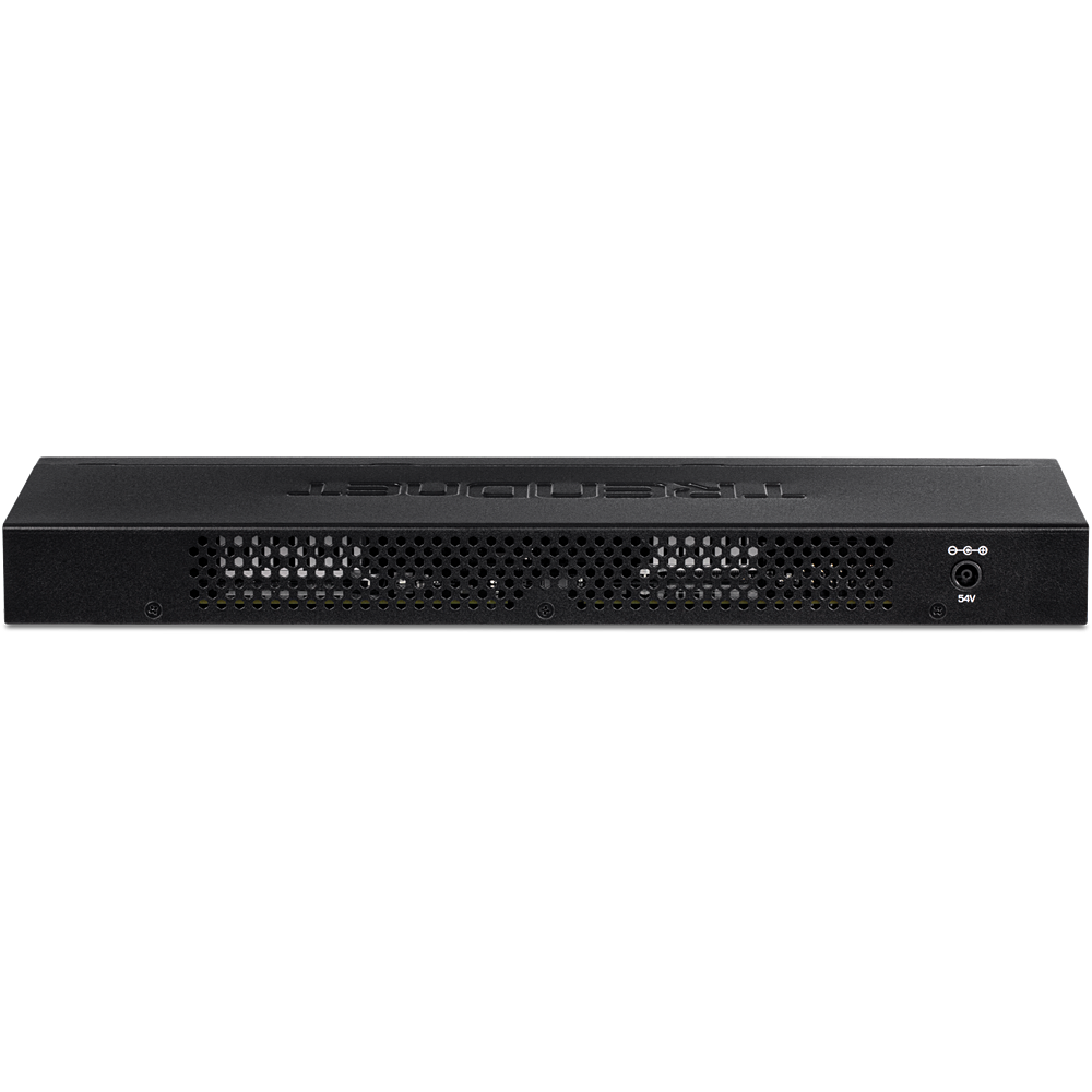 Trendnet Tpe Tg160h - Switch - 16 X 10/100/1000 (poe+) - An Rack Montierbar - Poe+ (123 w)