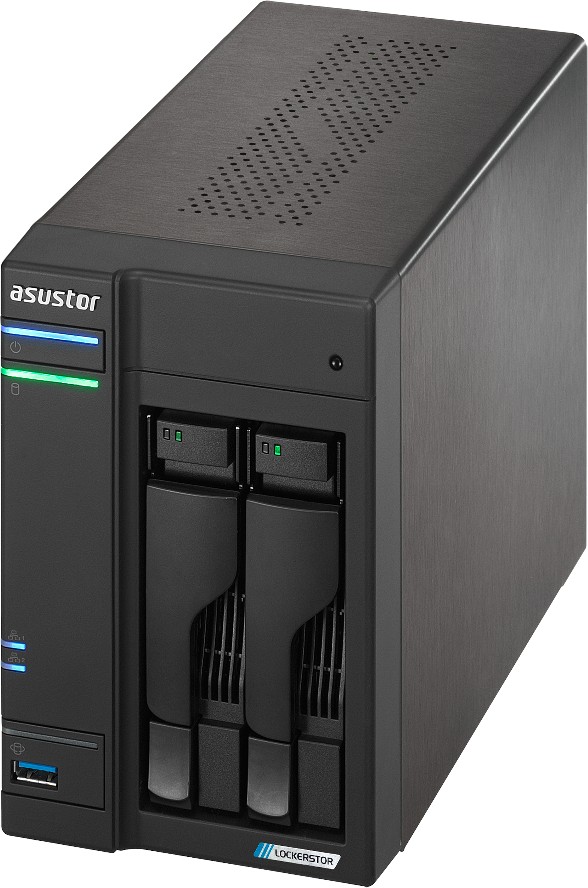 Asustor Lockerstor Nas As6702t 2-Bay (90-As6702t)