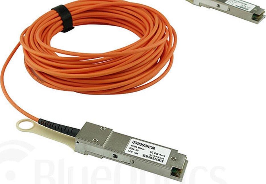Blueoptics QsfP-H40G-Aoc20M-AT-Bo InfinibanD-Kabel 20 M Schwarz (qsfP-H40G-Aoc20M-AT-Bo)