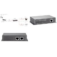 Levelone PoR-0122 - Repeater - 2 Anschlüsse - 10basE-T, 100basE-Tx, 1000basE-T - RJ-45 / RJ-45 - Extern - Bis Zu 100 M (552043)