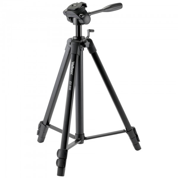 Velbon 10132 Treppiede Fotocamere Digitali/film 3 Gamba/gambe Nero (eX-630 - 10132, 3 Leg[s], Black, 168 - Cm, 1.69 Kg - Warranty: 12m)
