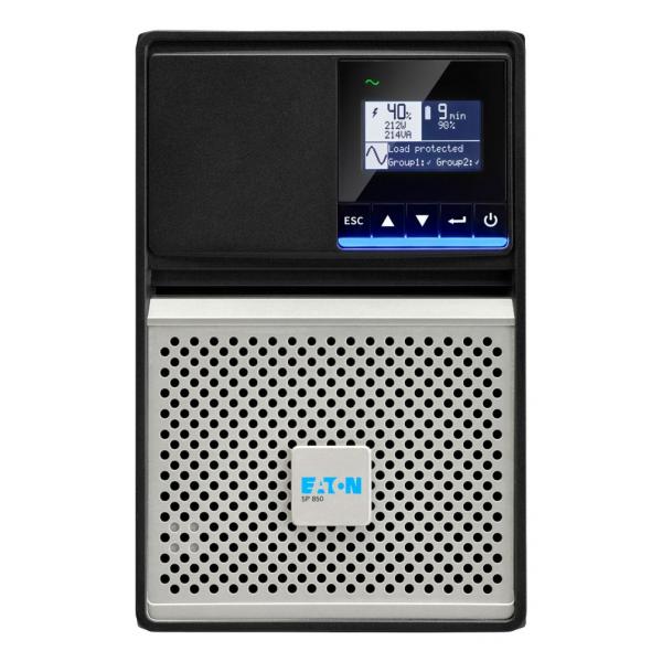 Eaton 5p 850i - Gen 2 - Ups - Tower - 200/208/220/230/240 V C.a. V - 680 Watt - 850 Va - 1 Fase - 7 Ah - RS-232, Usb - Connettori Di Uscita 6 - Nero/