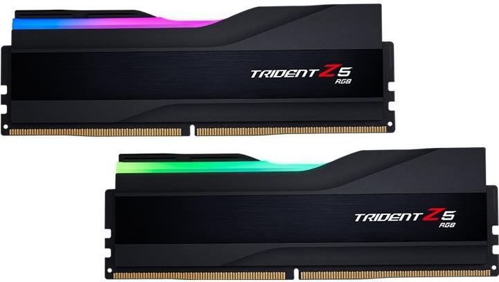 G.skill Trident Z5 Rgb - Ddr5 - Kit - 48 Gb: 2 X 24 Gb - Dimm 288-Pin - 8400 Mhz / Pc5-67200 - Cl40 - 1.4 V - Ungepuffert - ON-Die Ecc - Mattschwarz