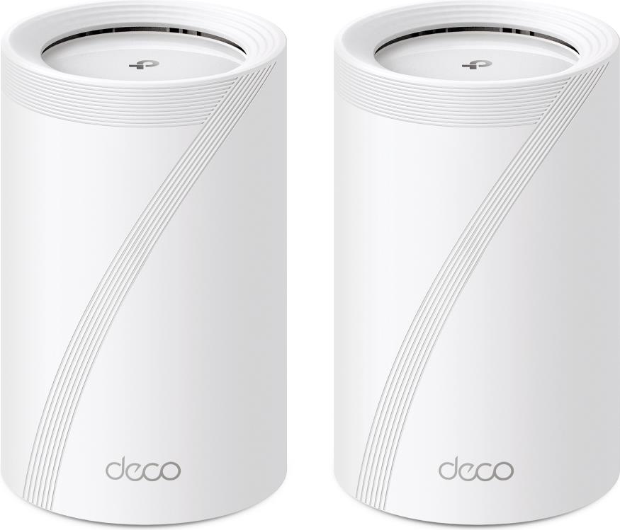 TP-Link Deco Be65. Produktfarbe: Weiß, Antennentyp: Intern, Produkttyp: MesH-System. WlaN-Band: TrI-Band (2,4 Ghz/5 Ghz/6 Ghz), Top WlaN-Standard: wi