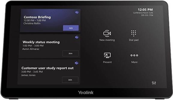 Yealink Mtouch PluS-Ext - Touchpaneel - Anzeige - Led - Ips - 29,5 Cm (11,6") - Kabel (1303092)