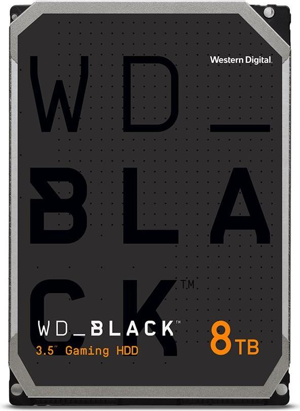 Wd Black Wd8002fzbx - Festplatte - 8tb - Gaming - Intern - 3,5" (8,9 Cm) - Sata 6gb/s - 7200 Rpm - Puffer: 256mb (wd8002fzbx)