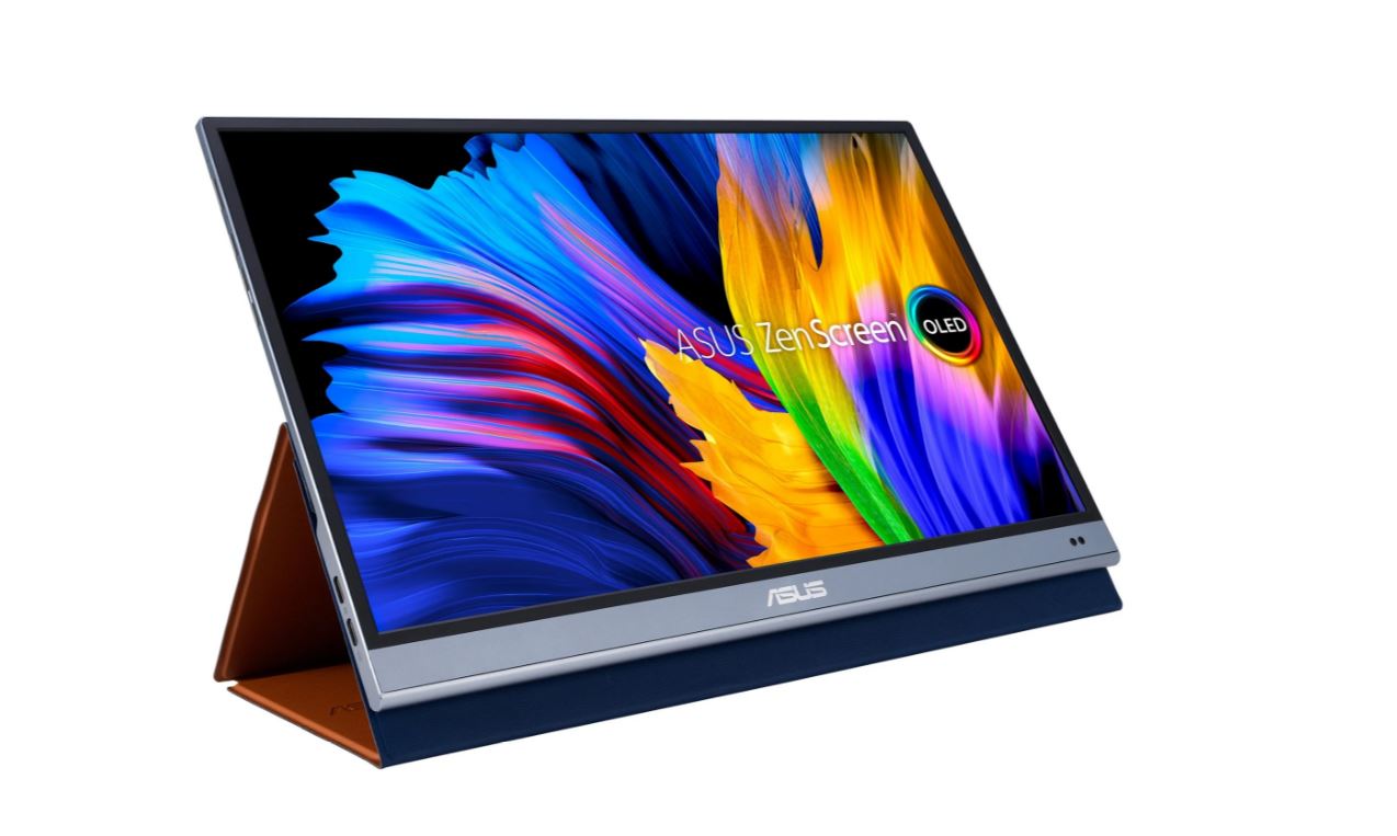 Asus Zenscreen Mq16ahe Computerbildschirm 39,6 Cm (15.6") 1920 X 1080 Pixel Full Hd Oled Silber (90lm07sV-B02170)