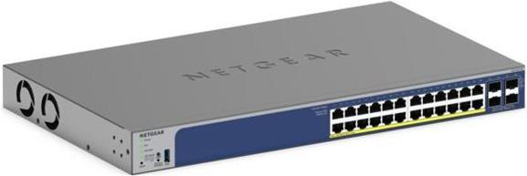 Netgear Smart Gs728txp - V3 - Switch - L3 Lite - Smart - 24 X 10/100/1000 (poe+) + 4 X Sfp+ - Desktop, An Rack Montierbar - Poe+ (190 W) (gs728txP-30