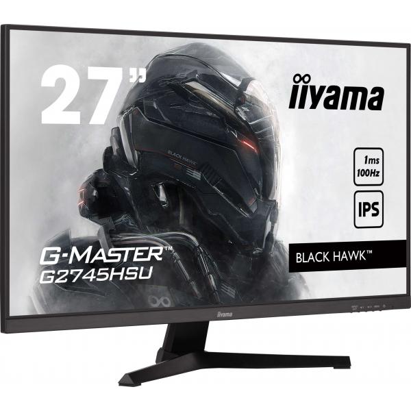Iiyama G-Master G2745hsU-B2 Led Display 68,6 Cm [27] 1920 X 1080 Pixel Full Hd Nero (27in Ips Gaming G-Master Black - Hawk Freesync 1920x1080 100hz 3