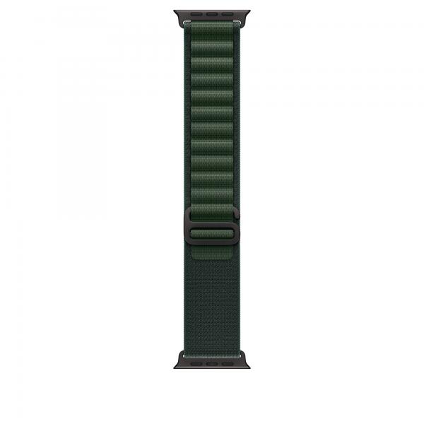 Apple Mypr3zm/a Accessorio Indossabile Intelligente Band Verde Poliestere, Spandex, Titanio (-Apple Watch 49 Dark Green B Ti Alp)