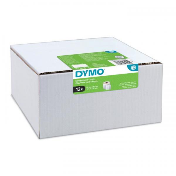 Dymo Lw - Etichette Multiuso - 32 X 57 Mm - 2093094 (dymo 11354 6 Rolls Lw Multipurpose Address Labels 32 X 57mm)