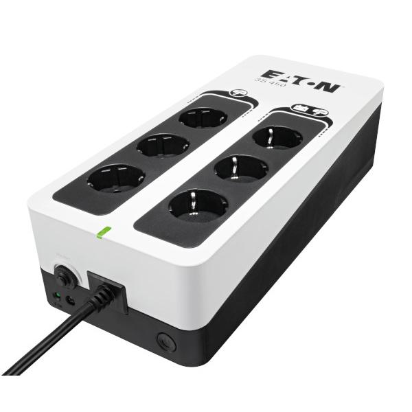 Eaton 3s450d Gruppo Di Continuità [ups] Standby [offline] 0,45 Kva 270 W 6 Presa[e] Ac (eaton 3s 450 - Ups - 220-240 V C.a. V - 270 Watt - 450 Va - 1