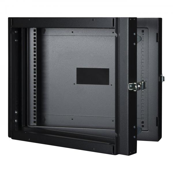 Logon Rwmd09ubl Rack 9u Da Parete Nero (19 9u Rack Cabinet Double - Section 600 X 150 X 498mm - - Black - Warranty: 60m)