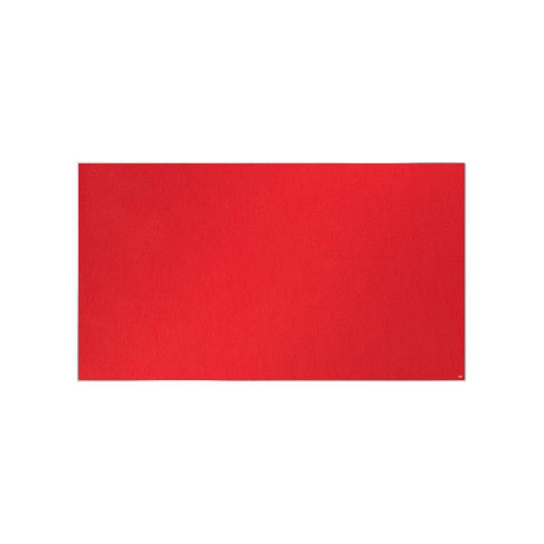 Nobo Impression Pro Lavagna (nobo 1915423 Impression Pro 1880x1060mm Widescreen Red Felt Notice Board)