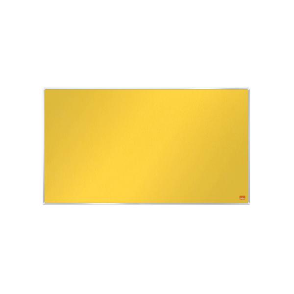 Nobo Impression Pro Lavagna (nobo 1915429 Impression Pro 710x400mm Widescreen Yellow Felt Notice Board)