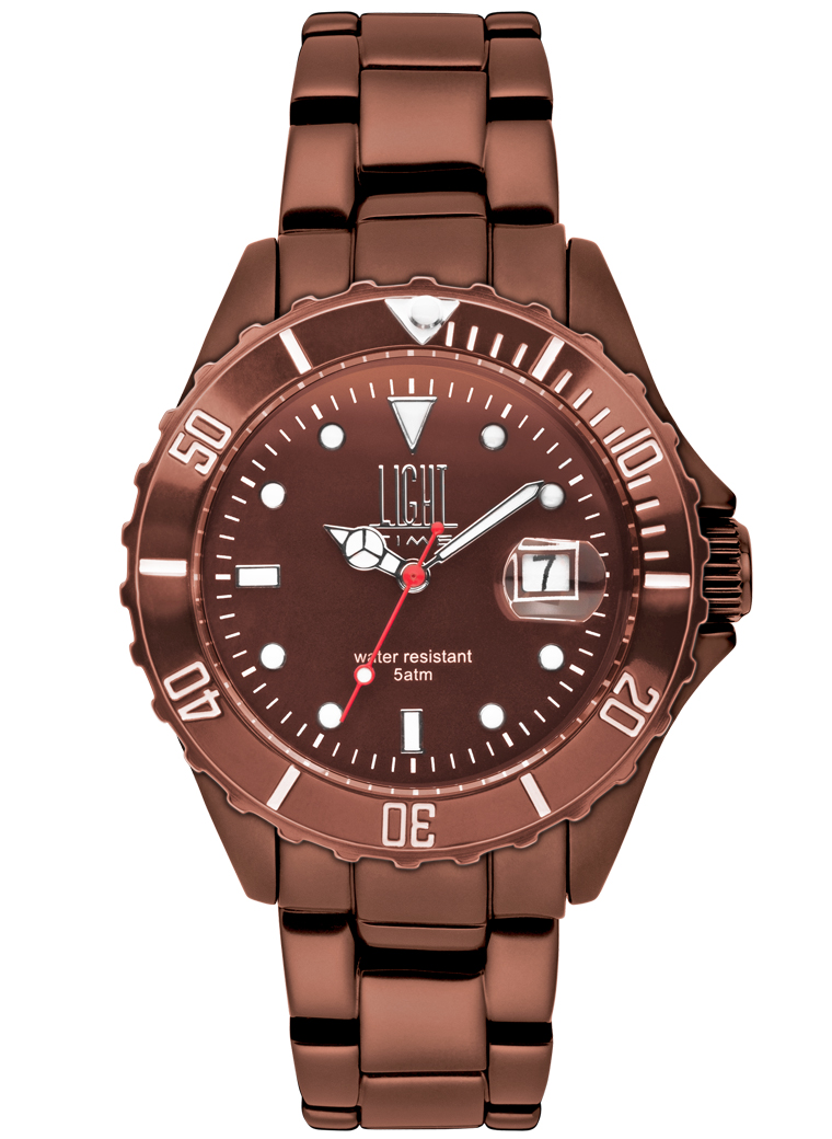 Light Time Mod. Diver Copper Aluminium