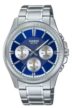 Casio Mod. Day Date Multifunction - Blue