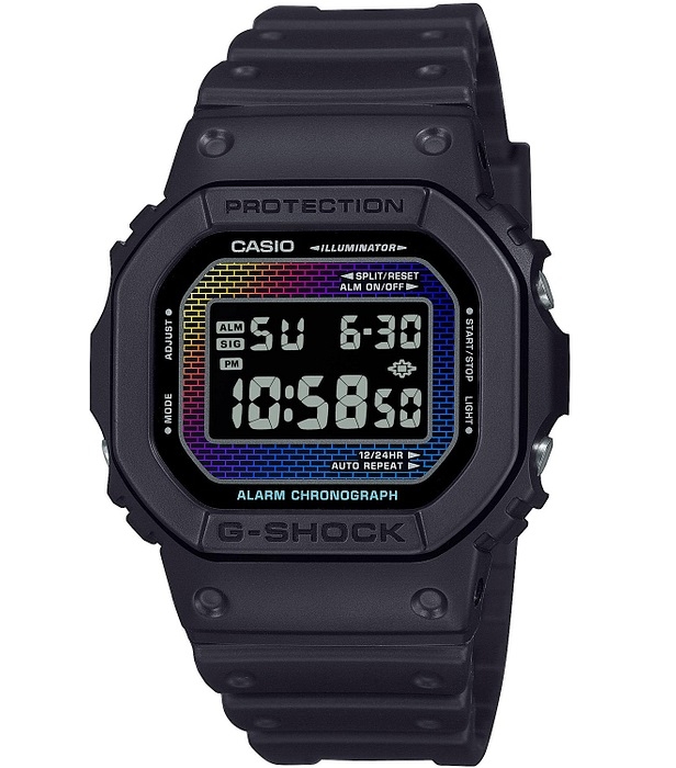 Casio G-Shock Mod. The Origin - Rainbow Brick Wall Serie