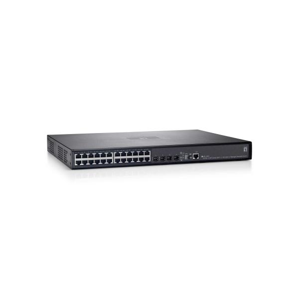Levelone GtL-2691 - Switch - Gestito - 24 X 10/100/1000 + 4 X Sfp Condiviso