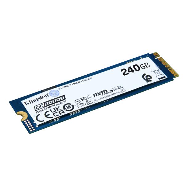Kingston Data Center Dc2000b - Ssd - Enterprise - 240 Gb - Interno - M.2 2280 - Pcie 4.0 X4 (nvme)
