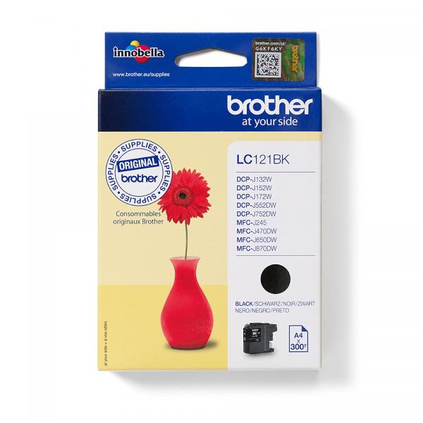 Brother Lc121bk - Nero - Originale - Cartuccia D'inchiostro