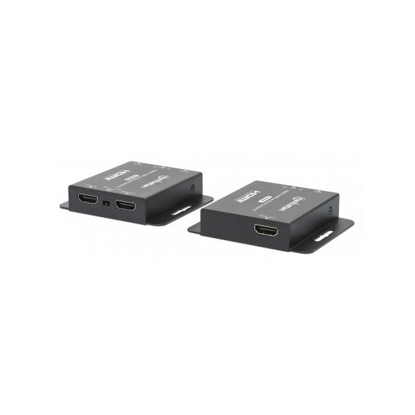 Manhattan 168397 Moltiplicatore Av Trasmettitore E Ricevitore Av (4k Hdmi Over Ethernet - Extender Kit, Extends 4k@30hz - Signal Up To 40m Or A 1080p - Image 4