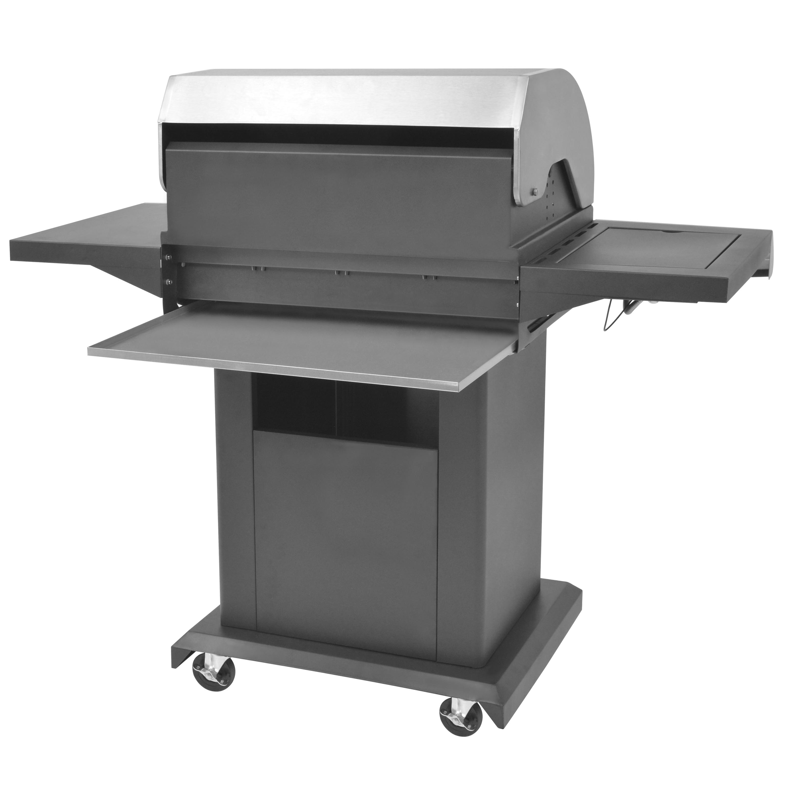 Griglia Barbecue A Gas Argento Acciaio Inossidabile - Image 4