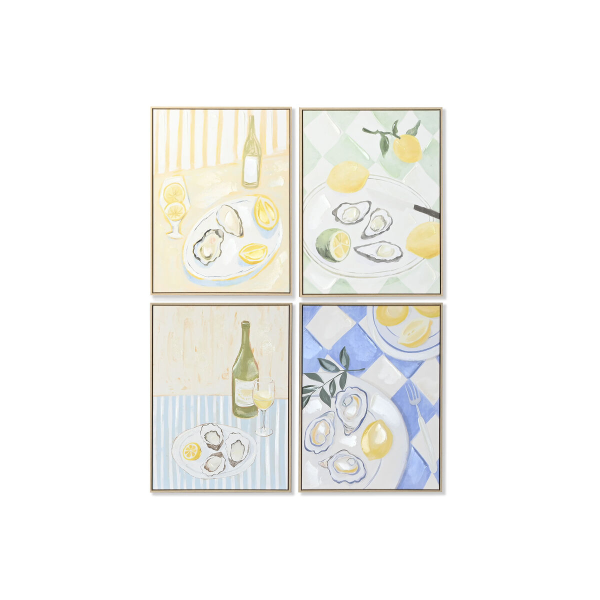 Tela Home ESPRIT polistirene Tela 60 x 4 x 80 cm