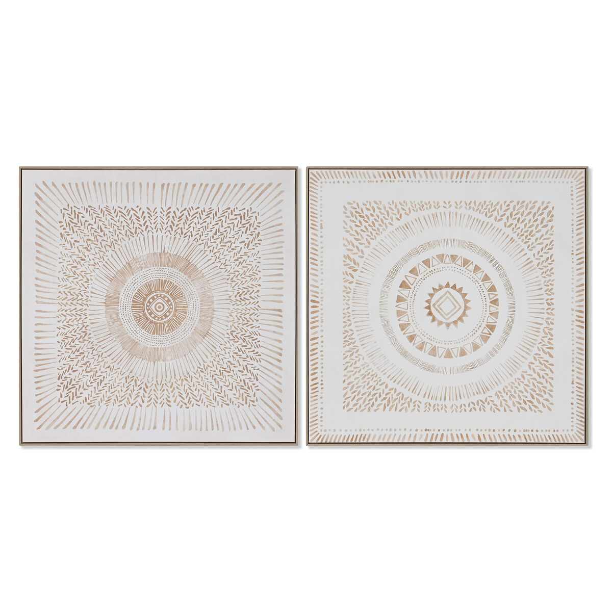Tela Home ESPRIT polistirene Tela 100 x 4 x 100 cm