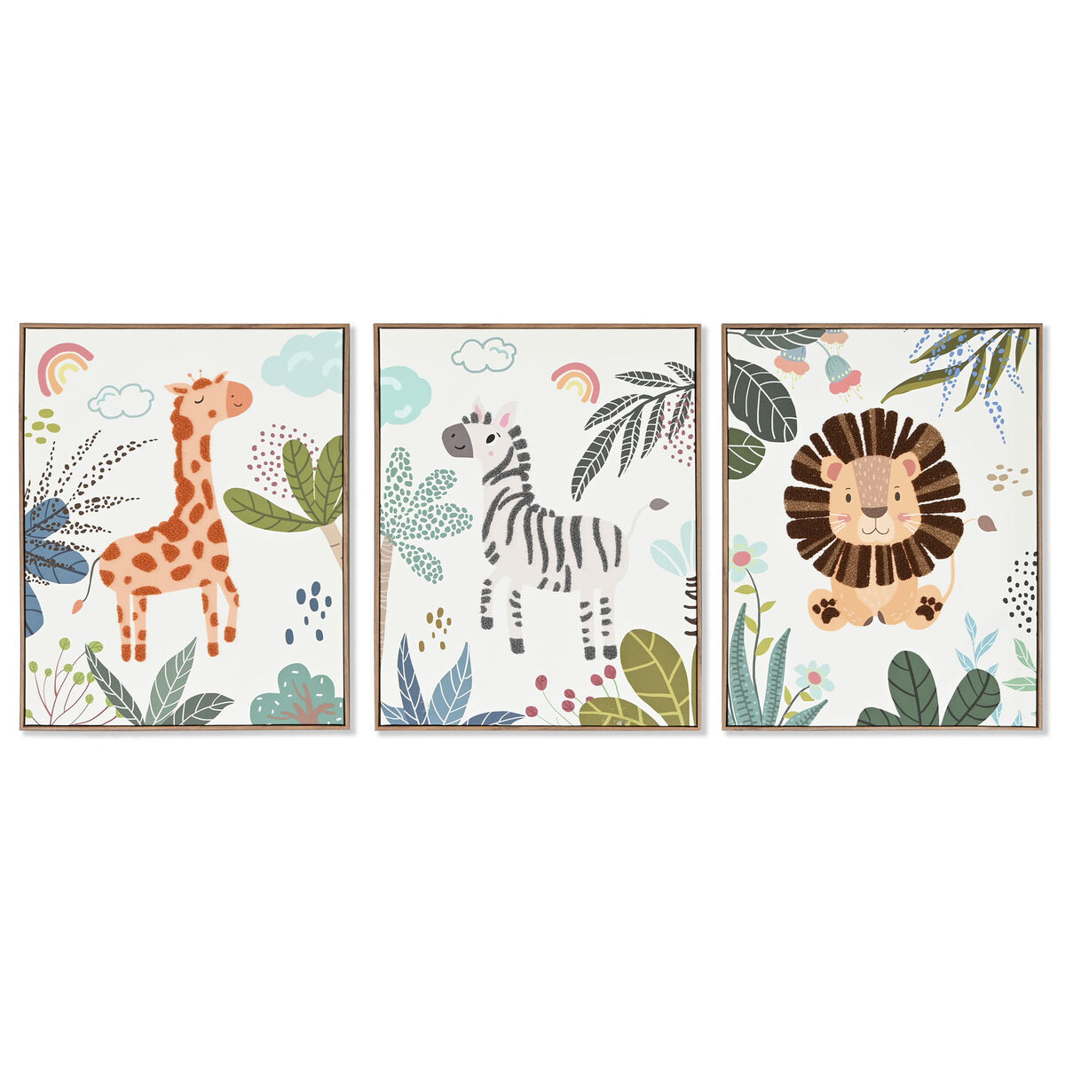 Tela Home ESPRIT polistirene Tela 40 x 3 x 50 cm