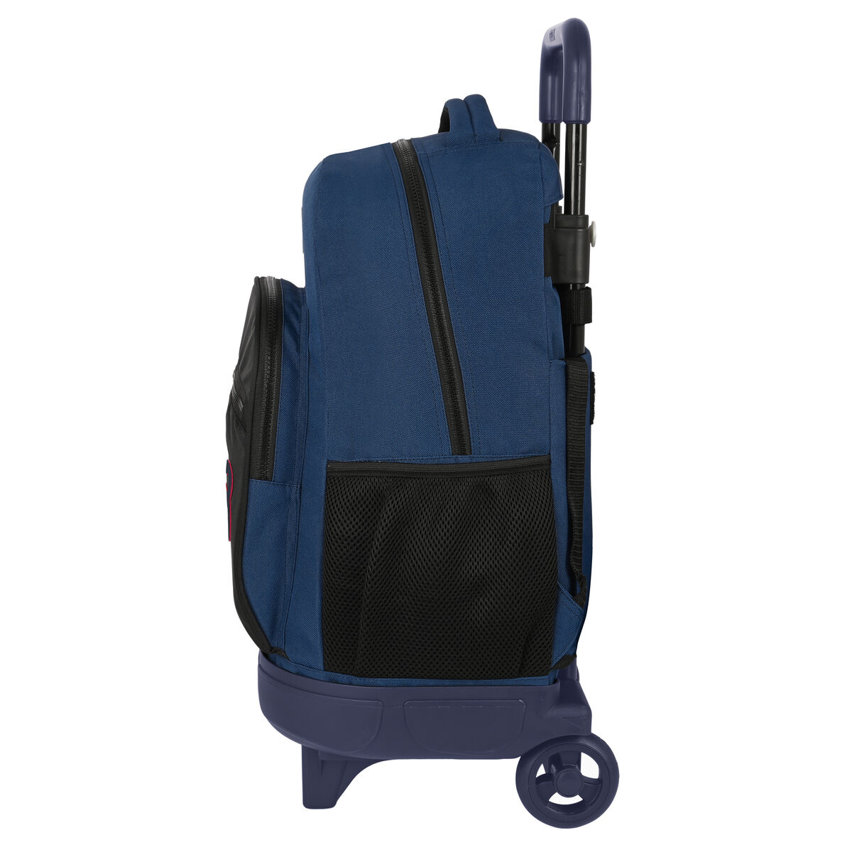 Trolley per la Scuola BlackFit8 Urban Nero Blu Marino (33 x 45 x 22 cm) - Image 3