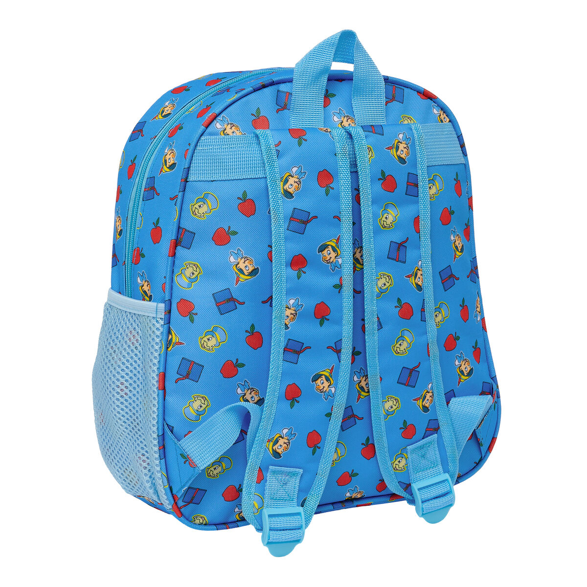 Zaino per Bambini 3D Clásicos Disney Pinochio Azzurro 27 x 33 x 10 cm - Image 3
