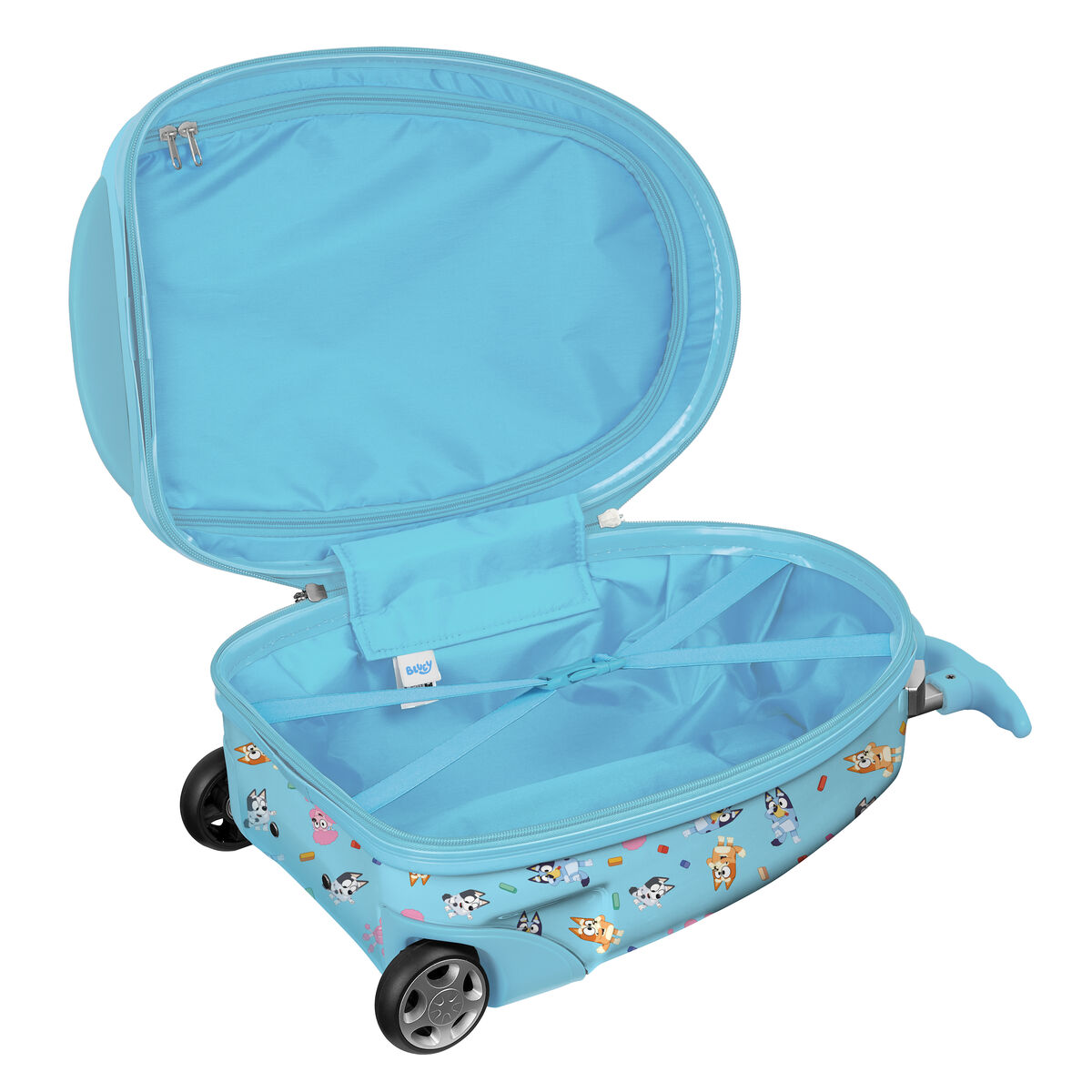 Trolley da Cabina Bluey Celeste 16'' 23 L 28 x 43 x 23 cm Per bambini - Image 5