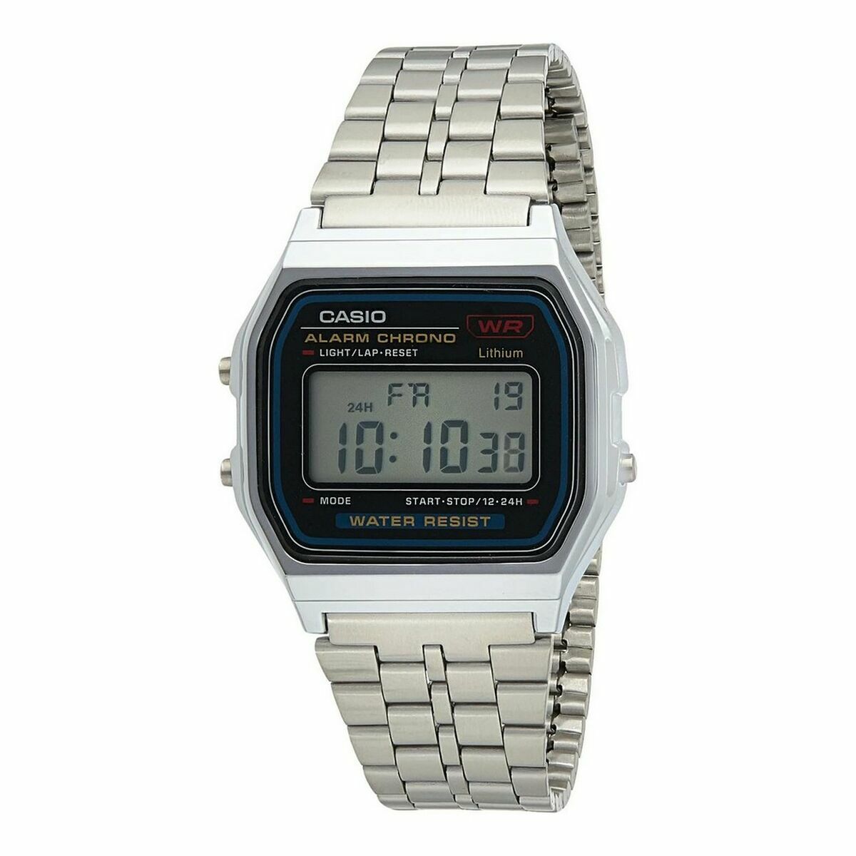Orologio Unisex Casio A-159WA-N1 Grigio (Ø 33 mm)