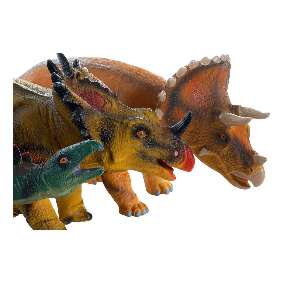 Dinosauro DKD Home Decor 6 Unità 48 x 23 x 34,5 cm Morbido - Image 3