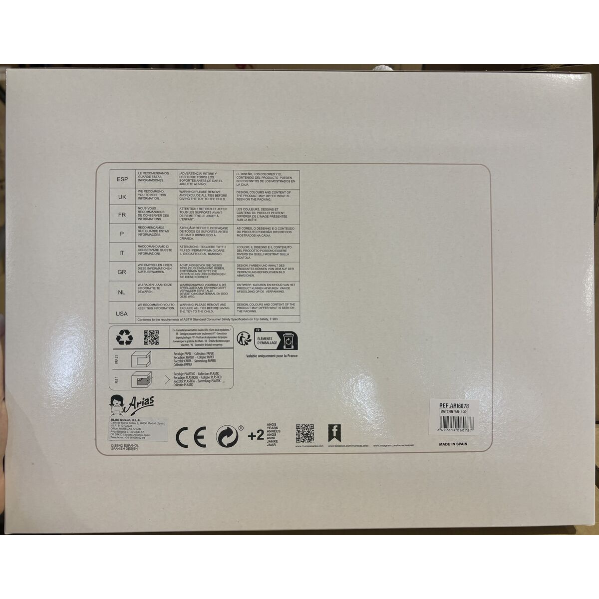 Vestiti per le bambole Arias 40 cm - Image 5