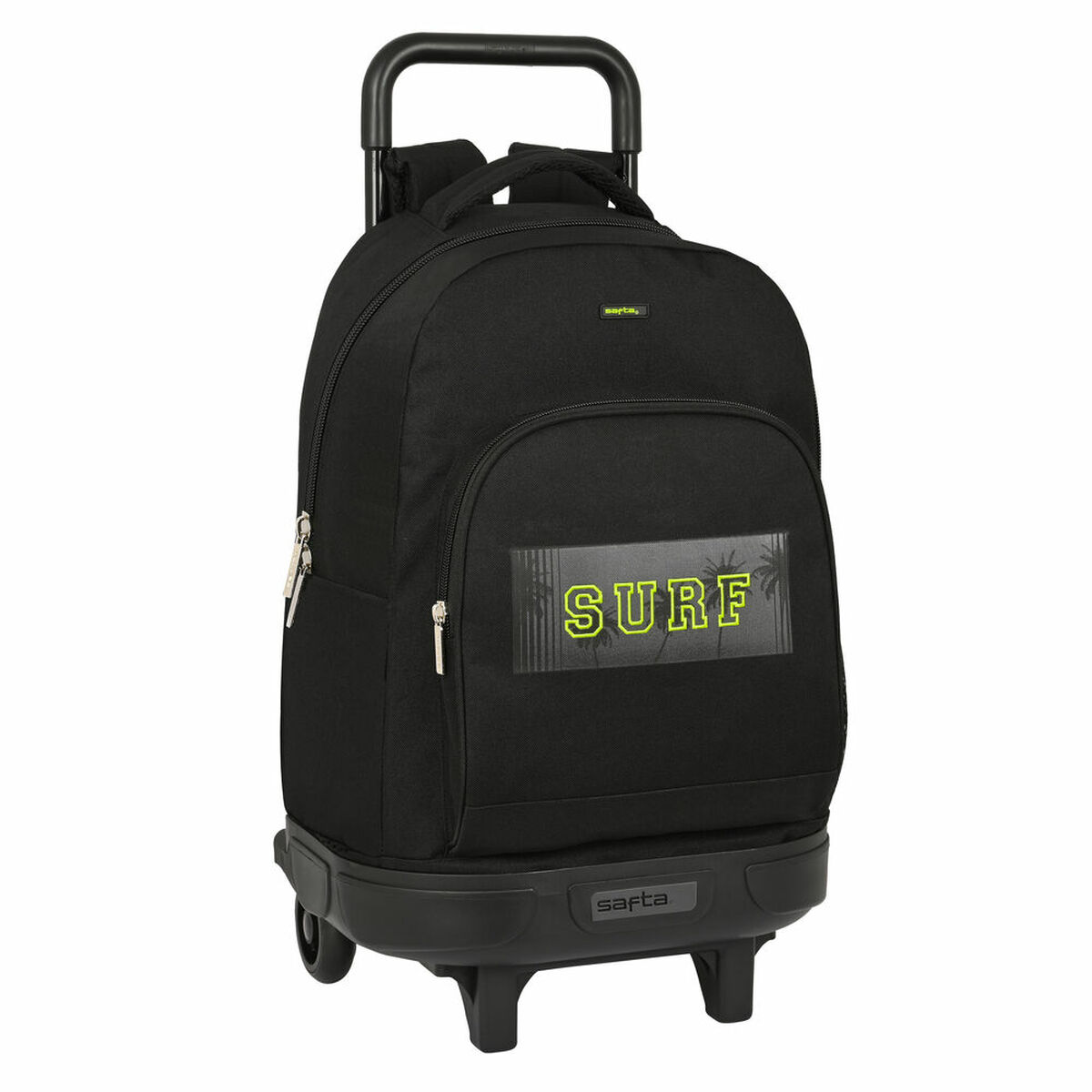 Trolley per la Scuola Safta Surf Nero (33 x 45 x 22 cm)