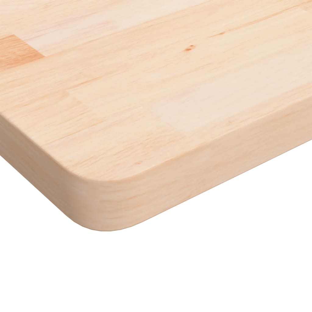 vidaXL Tablero de mesa cuadrada madera roble sin tratar 50x50x4 cm - Image 3