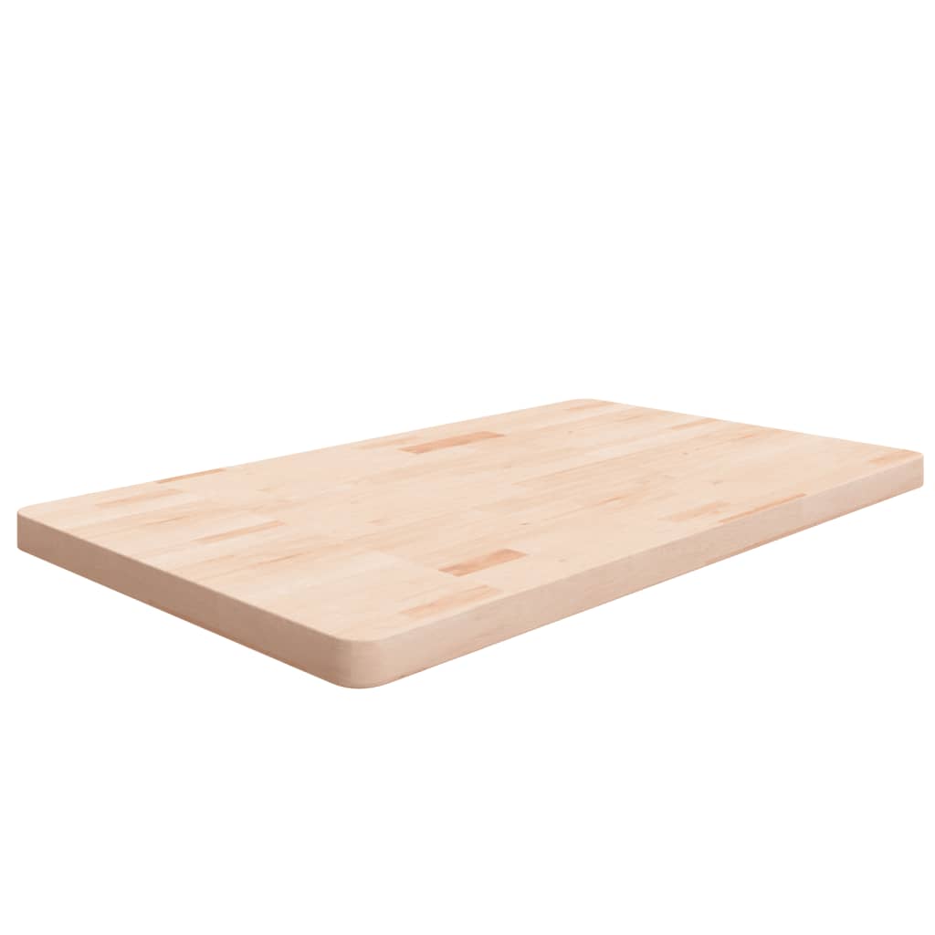 vidaXL Waschtischplatte 100x60x4 cm Massivholz Unbehandelt